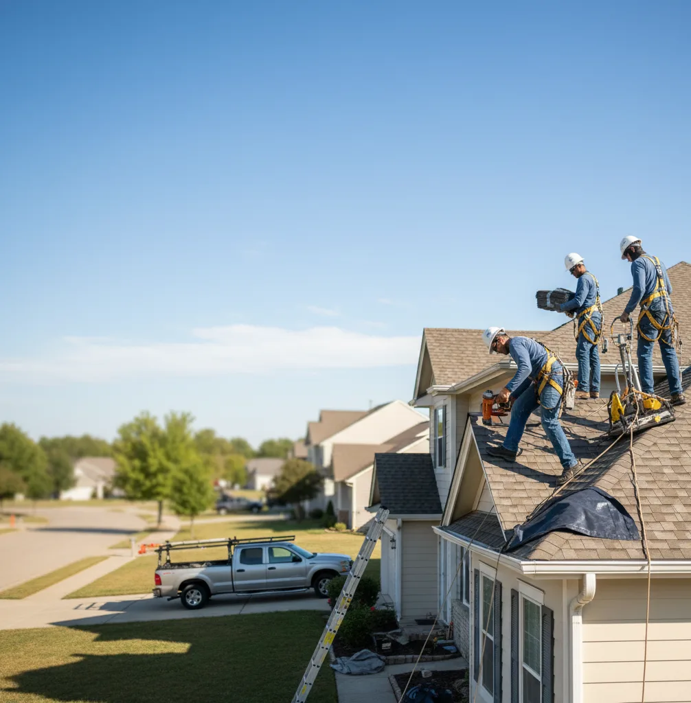 Roof Repair in Burneyville